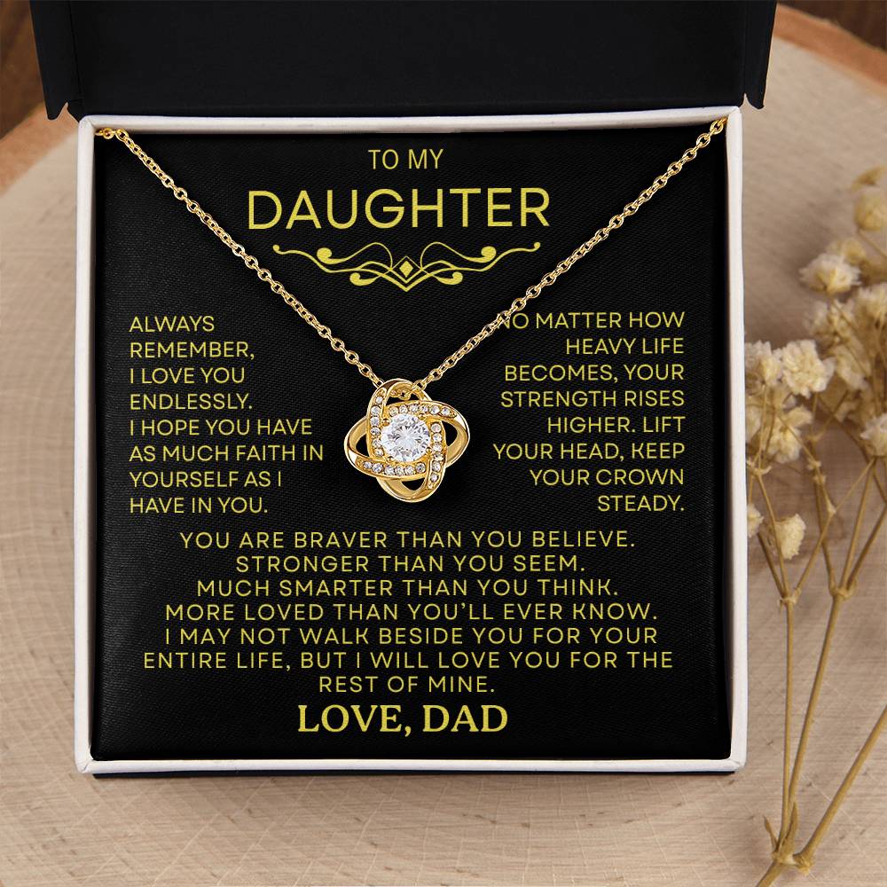 To My Daughter  "You Are Braver Than You Believe"