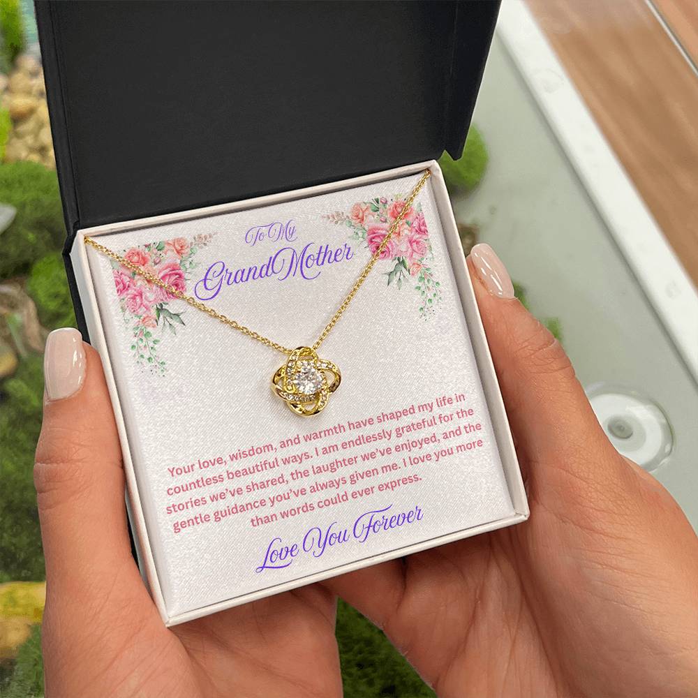 To My Grandmother  "Endlessly Grateful"