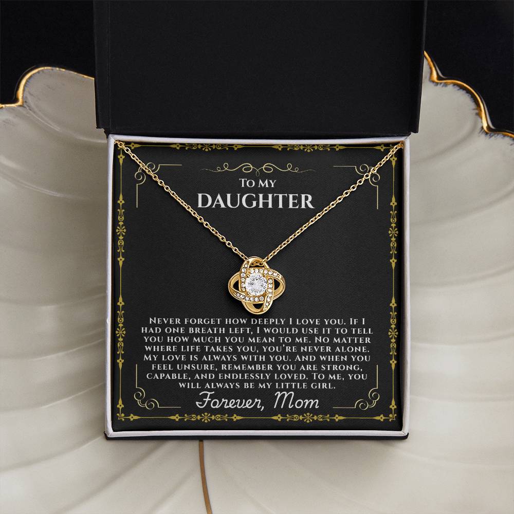 To My Daughter  "Never Forget How Deeply I love You"