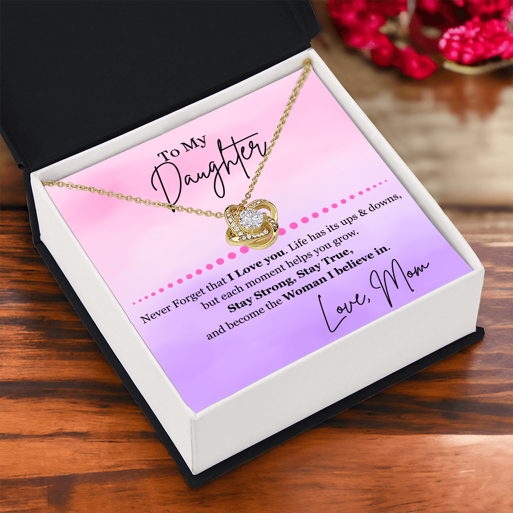 To My Daughter-The Woman I Believe In-Necklace