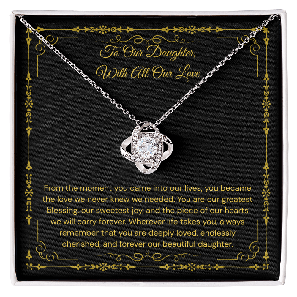 To Our Daughter, With All Our Love