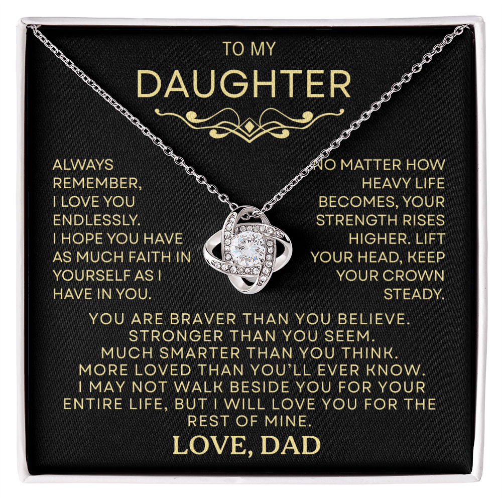 To My Daughter  "You Are Braver Than You Believe"