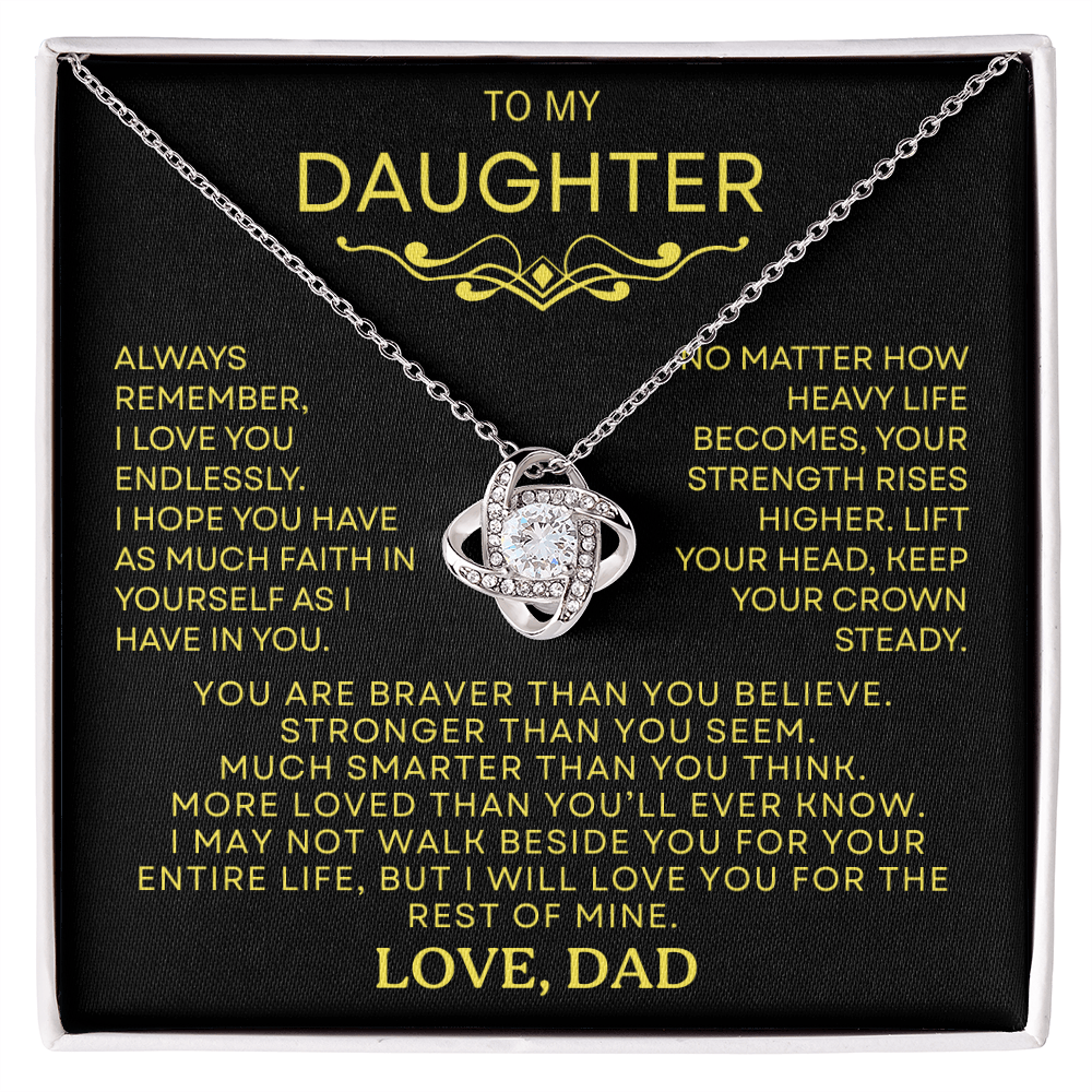 To My Daughter  "You Are Braver Than You Believe"