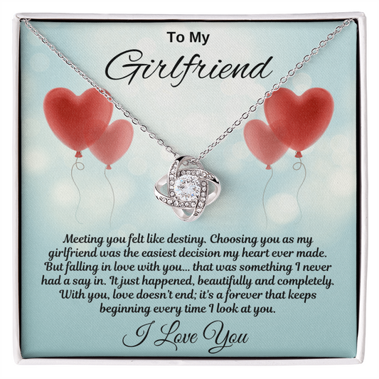 To My Girlfriend  "Meeting You Felt Like Destiny"