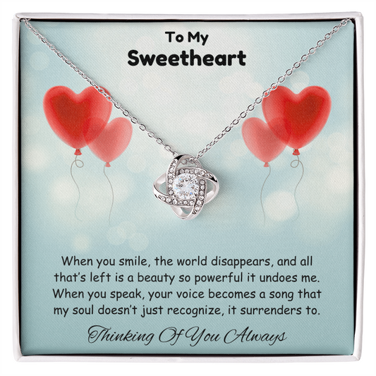 To My Sweetheart  "When You Smile"