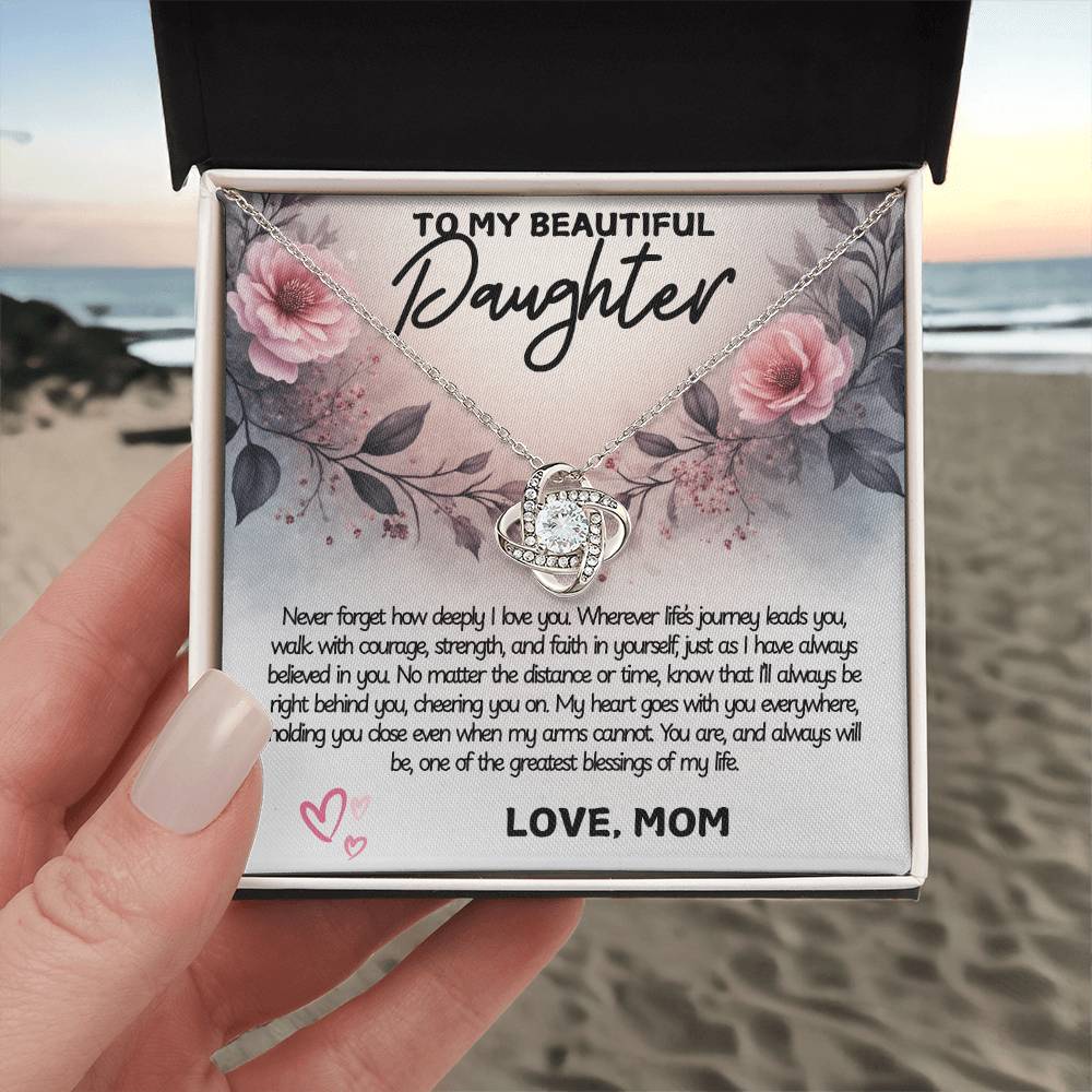 To My Beautiful Daughter "Never Forget How Deeply I Love You"