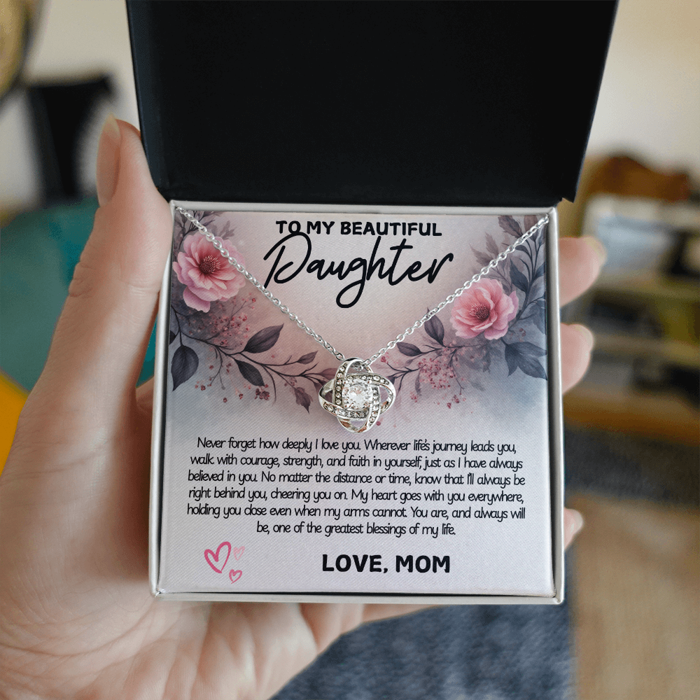 To My Beautiful Daughter "Never Forget How Deeply I Love You"