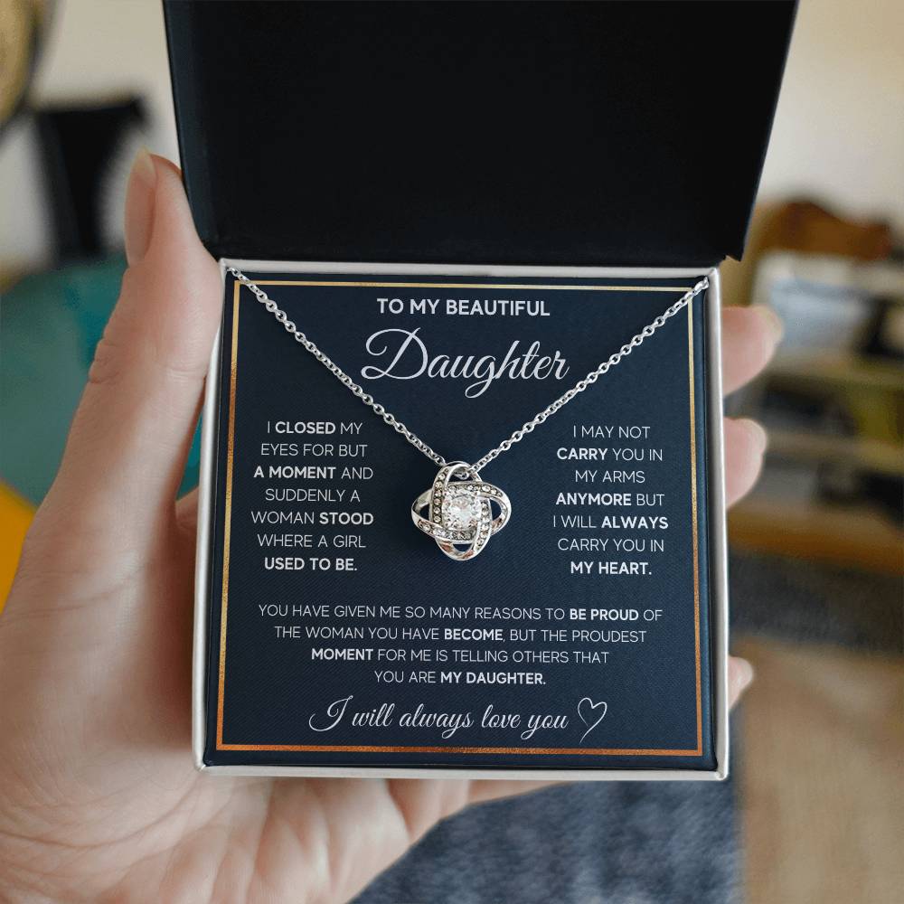 To My Daughter "I Closed My Eyes For Only A Moment"