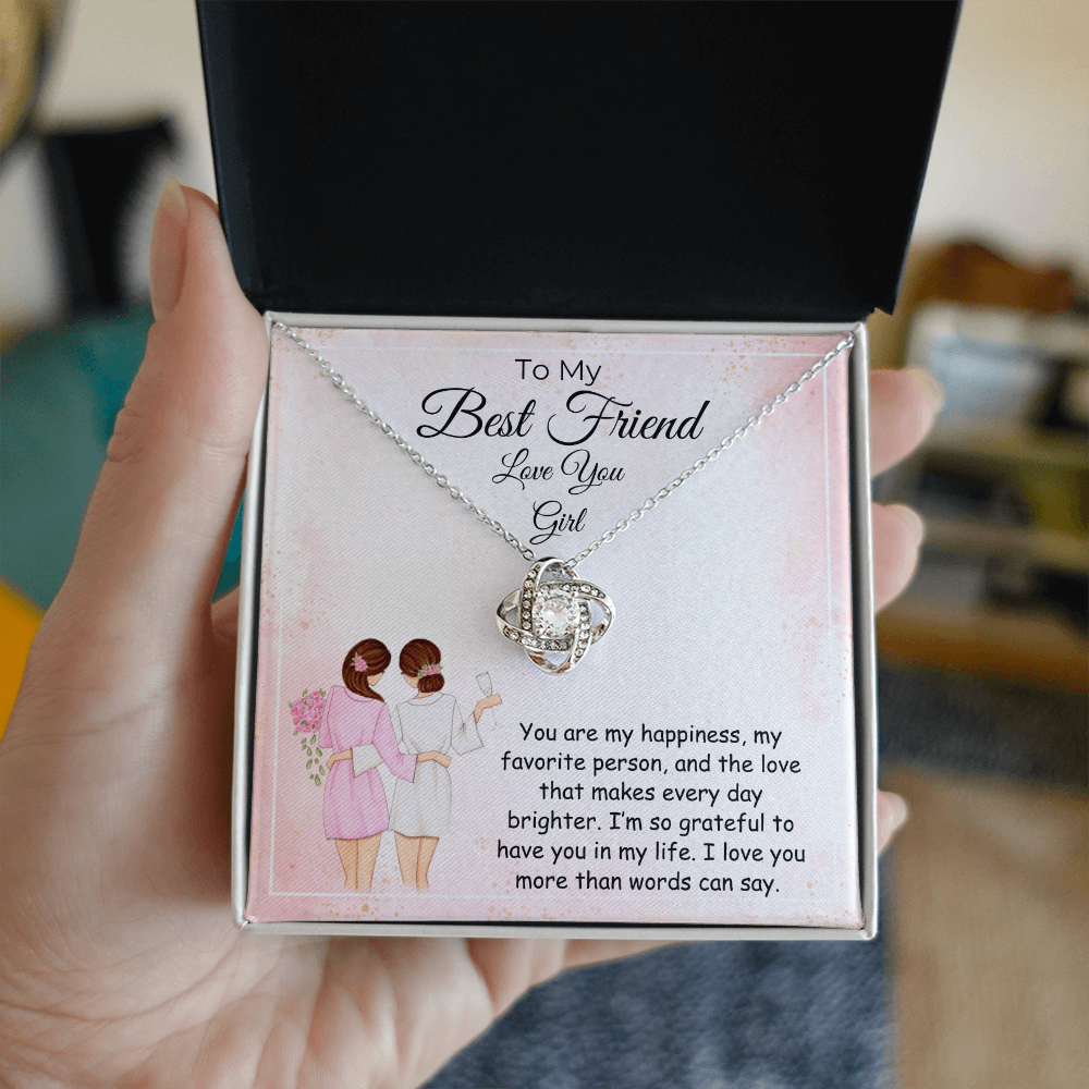 To My Best Friend – Grateful for You Necklace