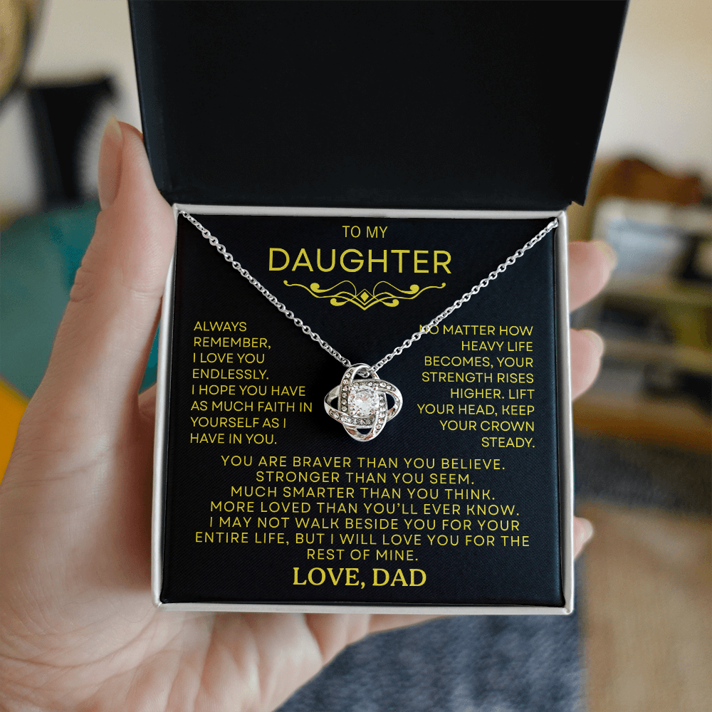 To My Daughter  "You Are Braver Than You Believe"