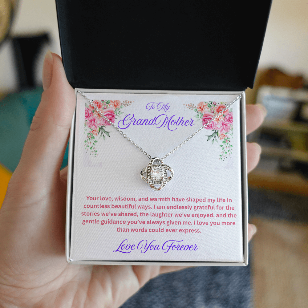 To My Grandmother  "Endlessly Grateful"