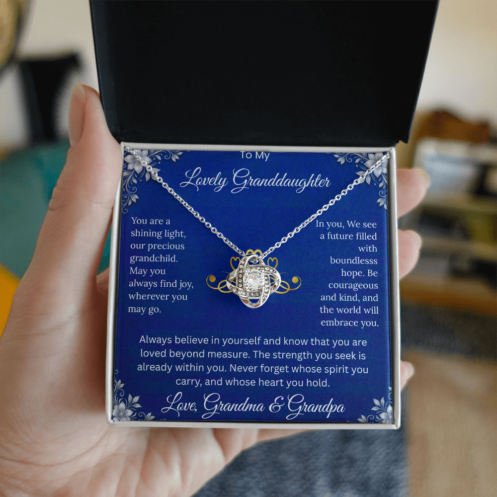 To My Granddaughter – Shining Light Necklace