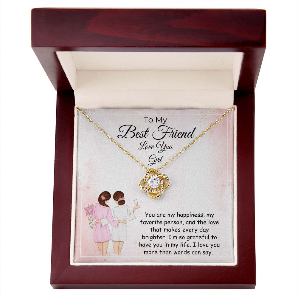 To My Best Friend – Grateful for You Necklace