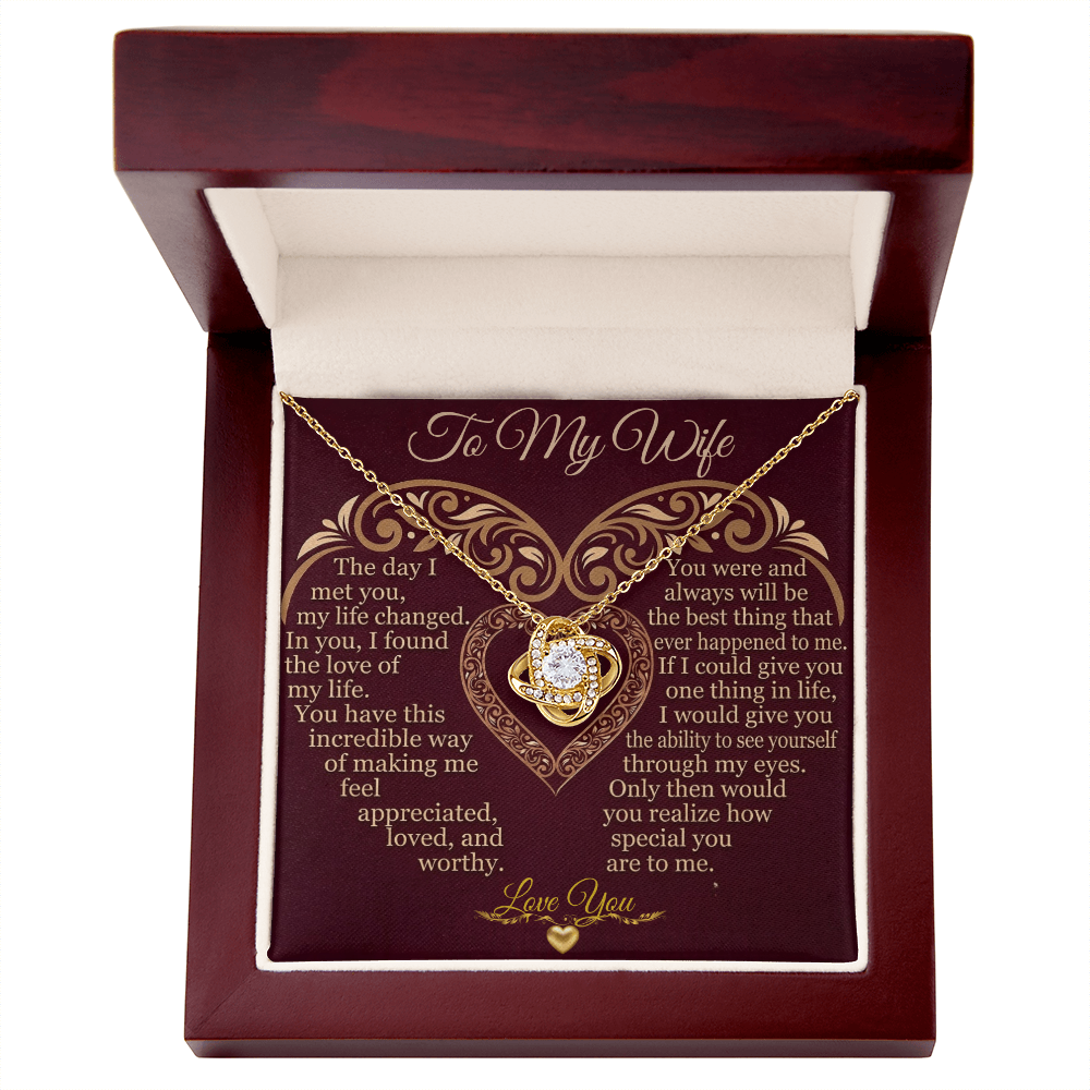 To My Wife  "If I Could Give You One Thing In Life"