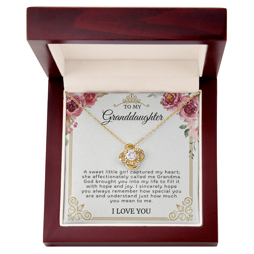 To My Granddaughter  "A Sweet Little Girl Captured My Heart"