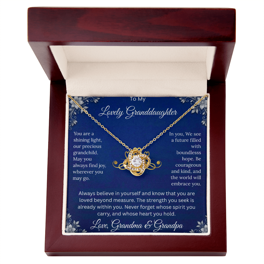 To My Granddaughter – Shining Light Necklace