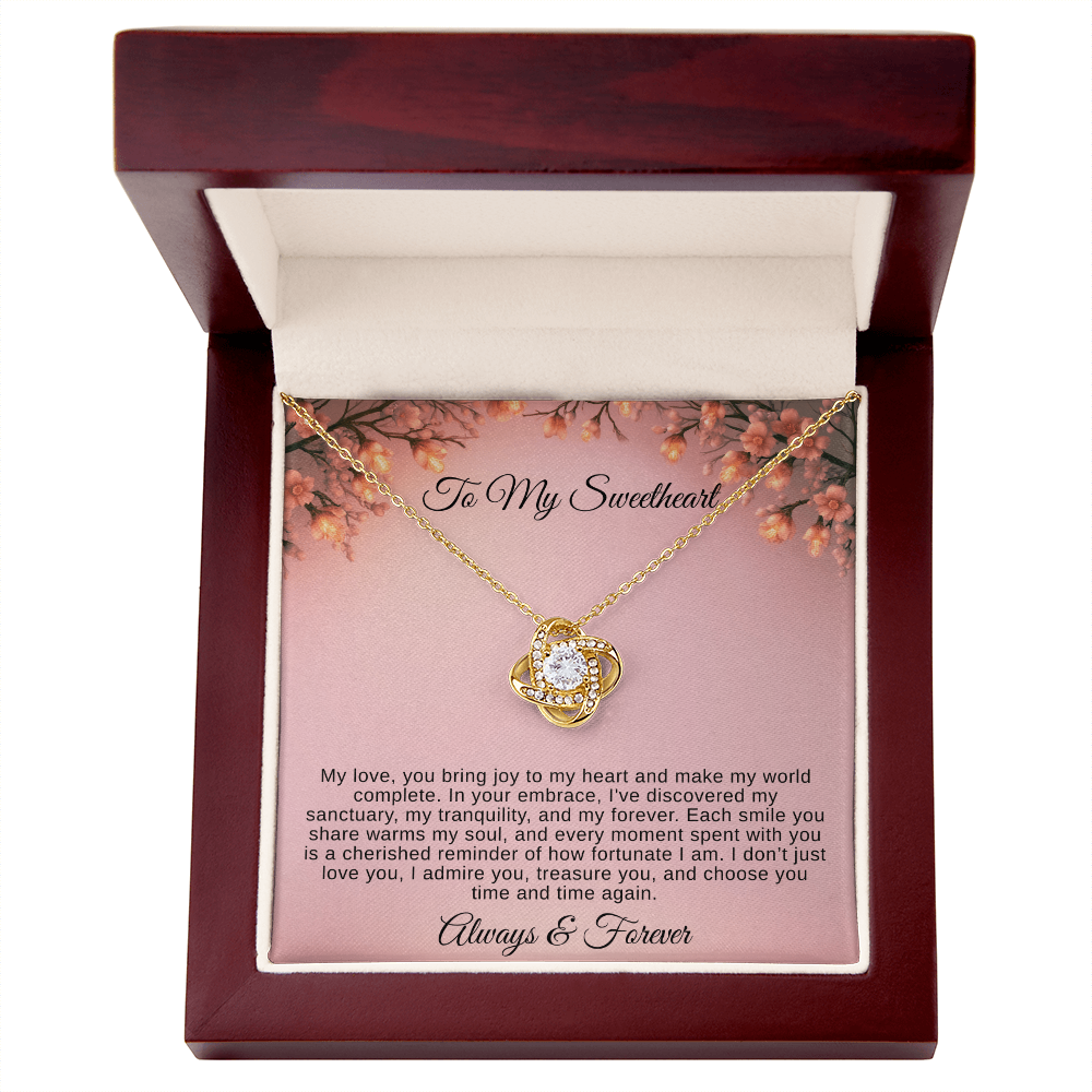 To My Sweetheart  "You Bring Joy To My Heart"