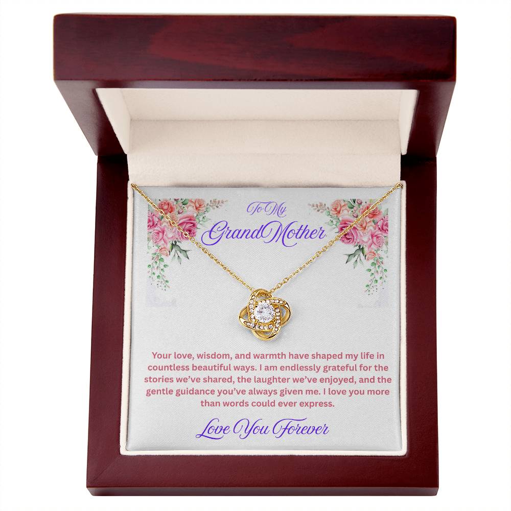 To My Grandmother  "Endlessly Grateful"