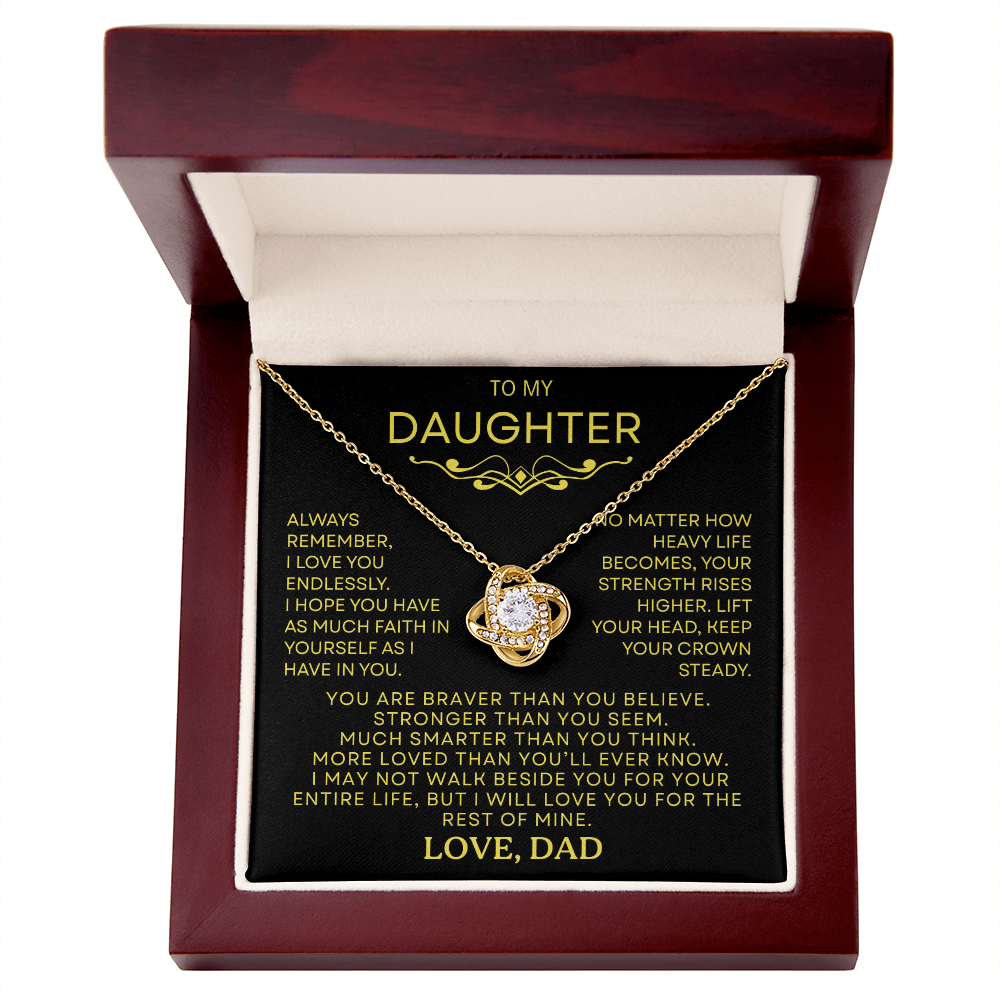 To My Daughter  "You Are Braver Than You Believe"