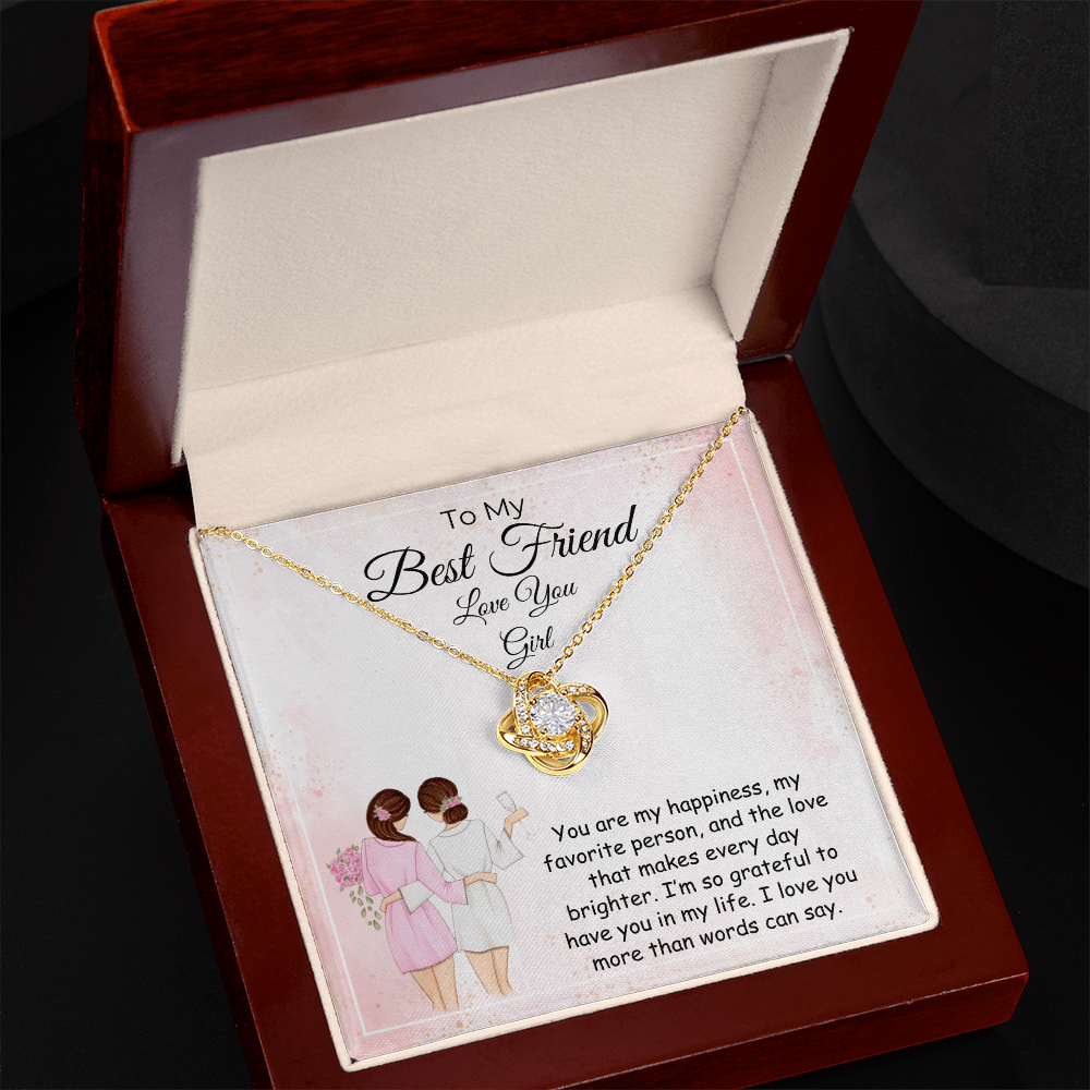 To My Best Friend – Grateful for You Necklace