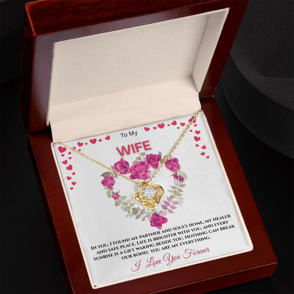 To My Wife "Life Is Brighter With You"