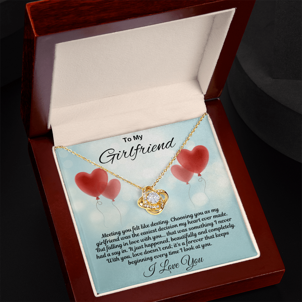 To My Girlfriend  "Meeting You Felt Like Destiny"