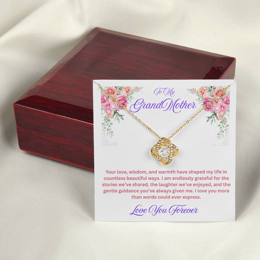 To My Grandmother  "Endlessly Grateful"