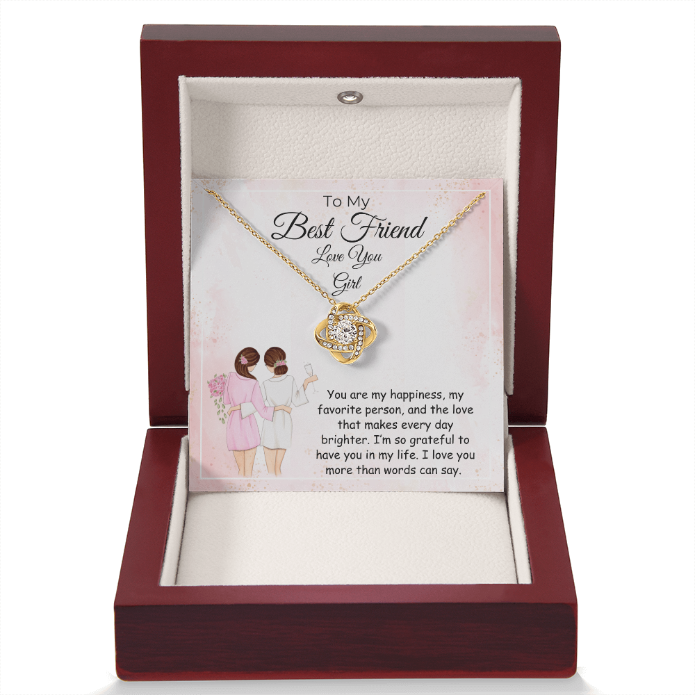 To My Best Friend – Grateful for You Necklace