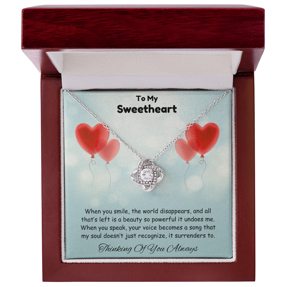 To My Sweetheart  "When You Smile"