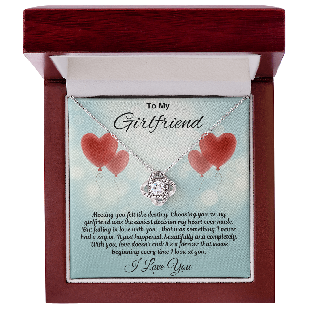 To My Girlfriend  "Meeting You Felt Like Destiny"