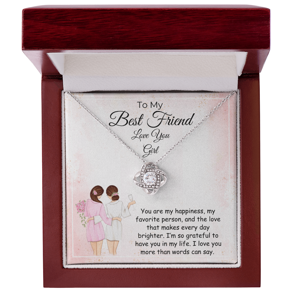 To My Best Friend – Grateful for You Necklace