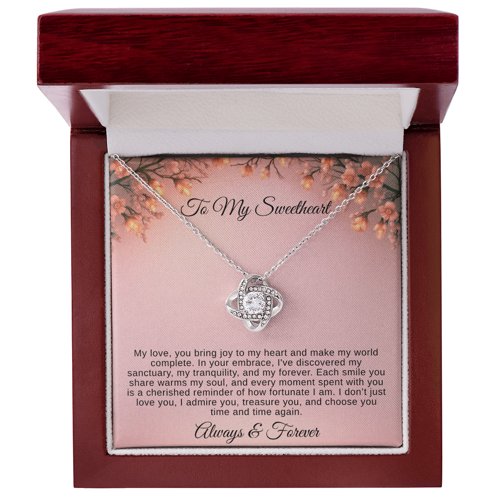 To My Sweetheart  "You Bring Joy To My Heart"