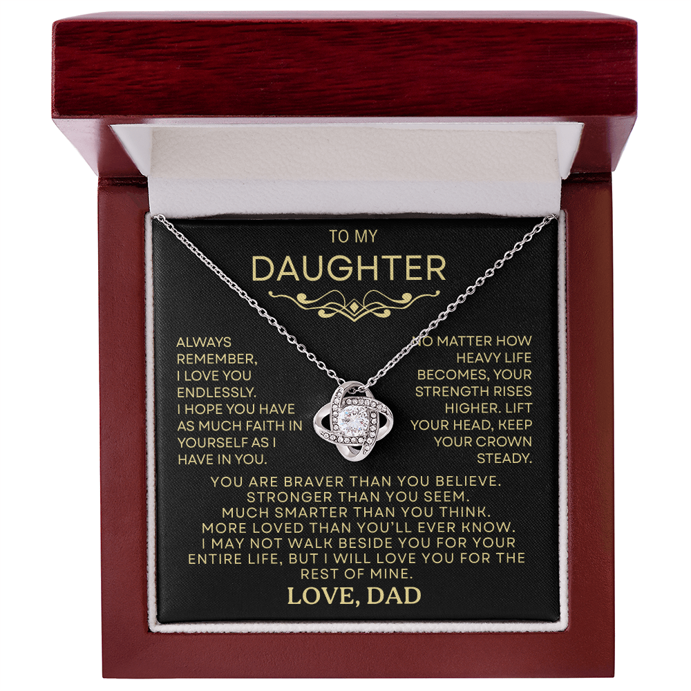 To My Daughter  "You Are Braver Than You Believe"