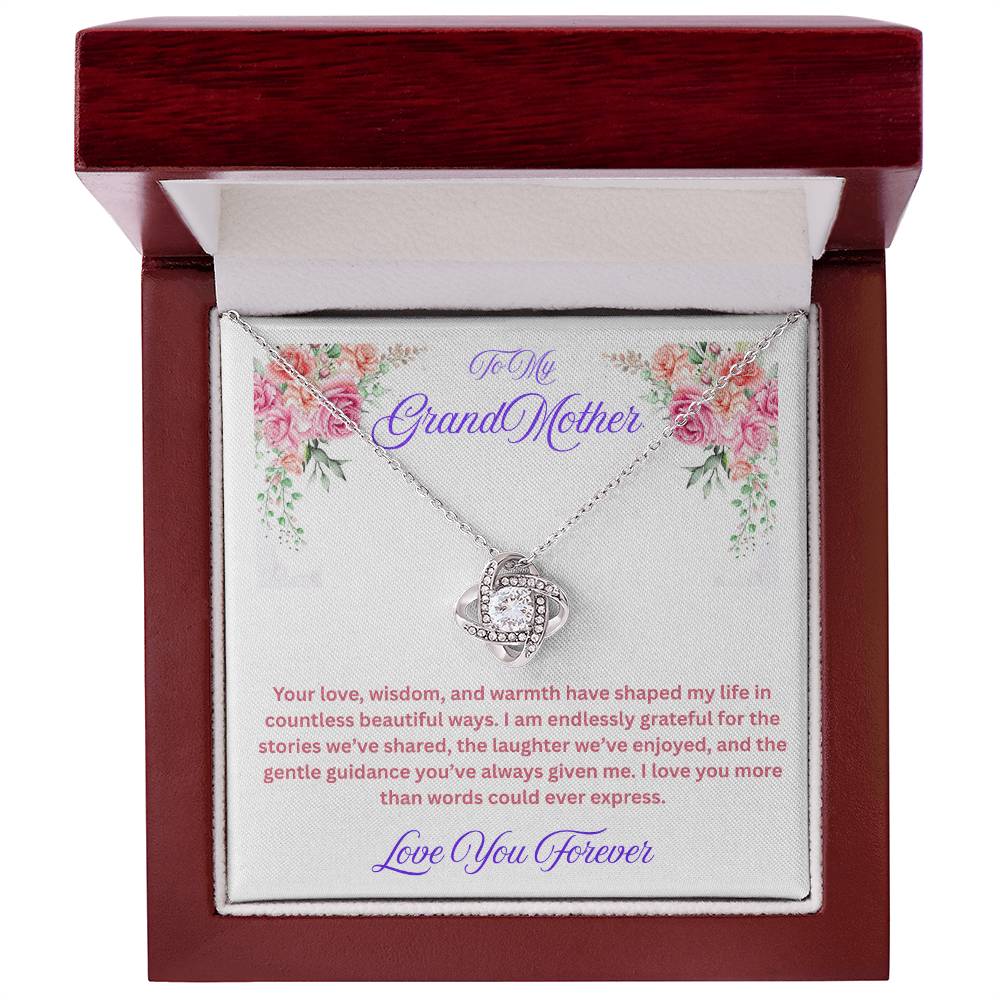 To My Grandmother  "Endlessly Grateful"