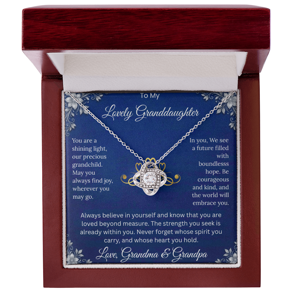 To My Granddaughter – Shining Light Necklace