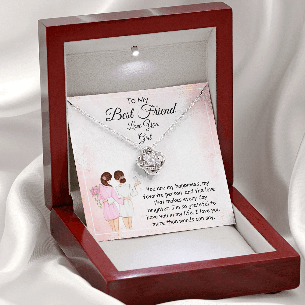 To My Best Friend – Grateful for You Necklace
