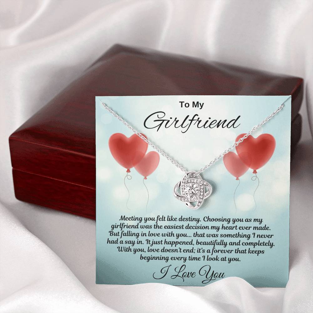 To My Girlfriend  "Meeting You Felt Like Destiny"