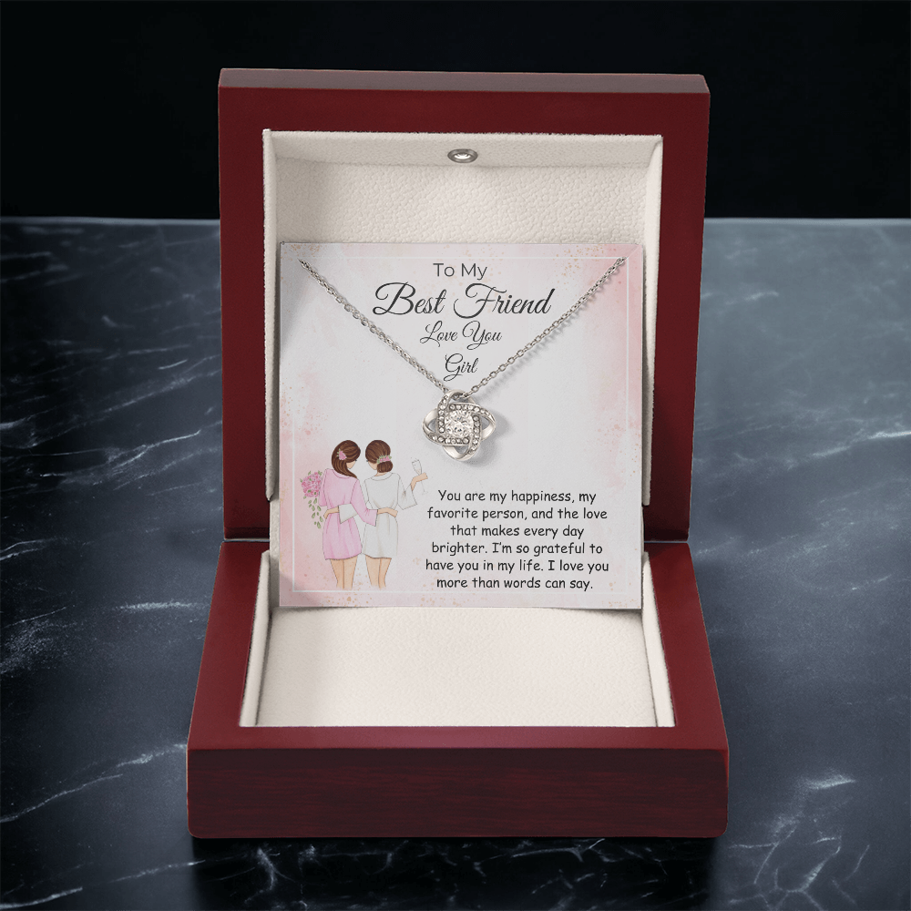 To My Best Friend – Grateful for You Necklace