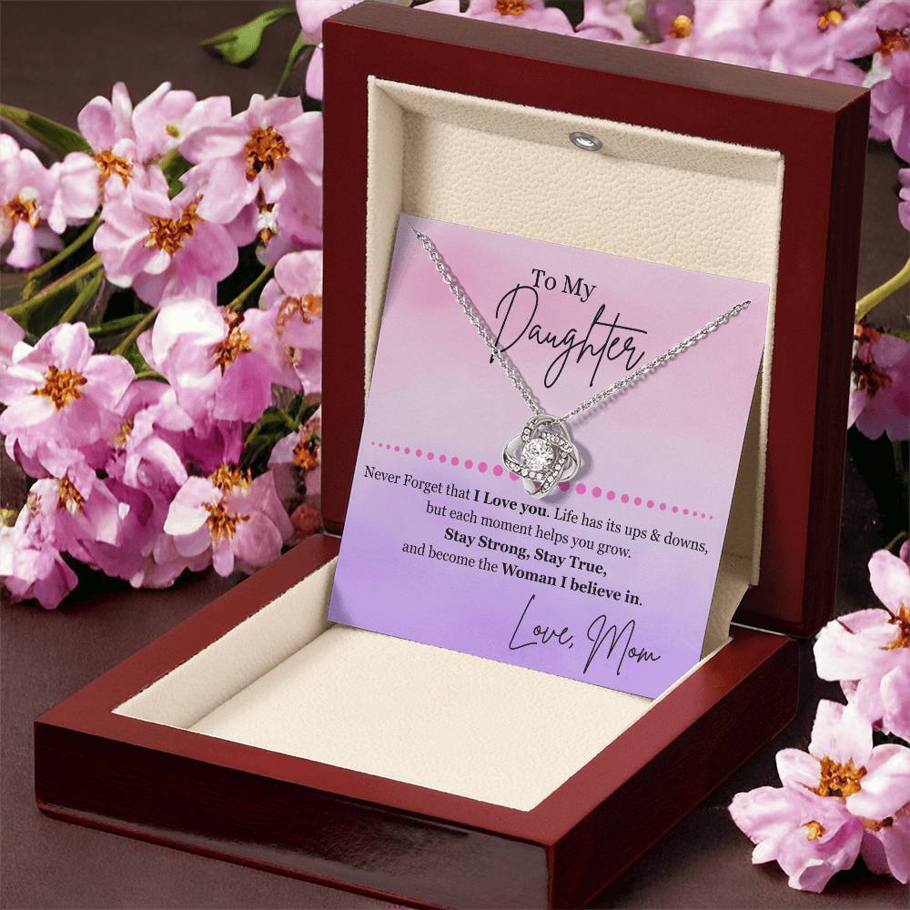 To My Daughter-The Woman I Believe In-Necklace