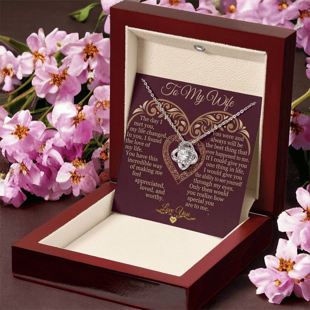 To My Wife  "If I Could Give You One Thing In Life"