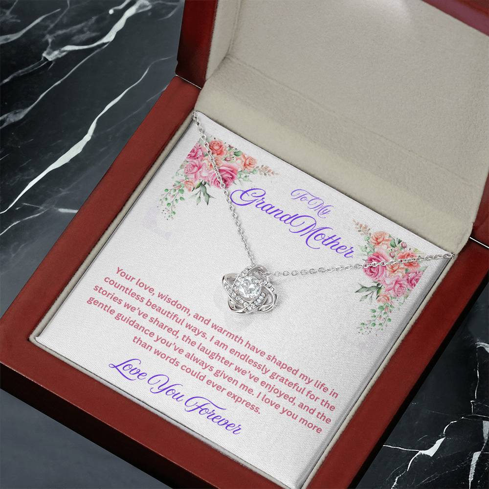 To My Grandmother  "Endlessly Grateful"