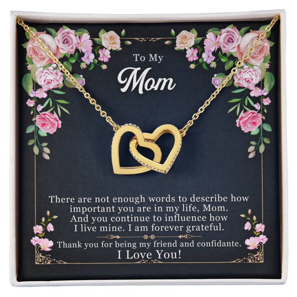 To My Mom  "Thank You For Being My Friend"