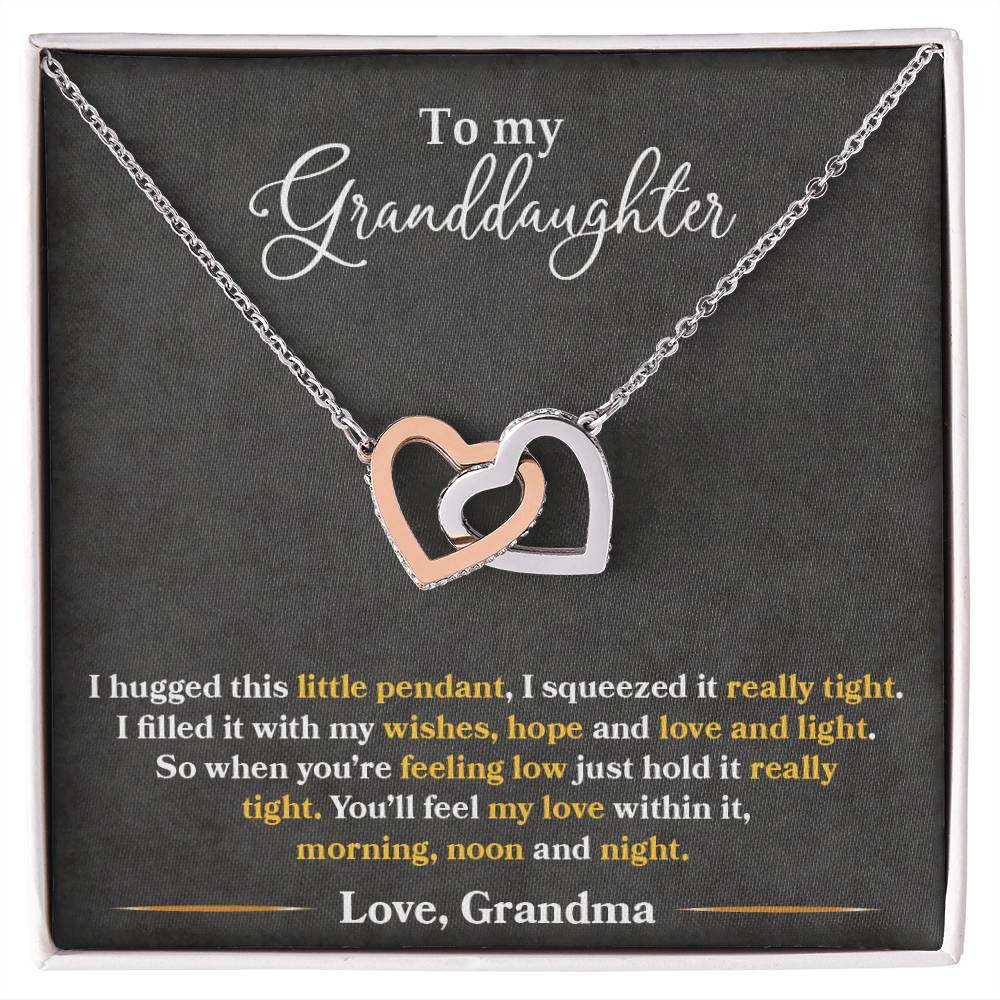 To My Granddaughter  "You Will Feel My Love Within"