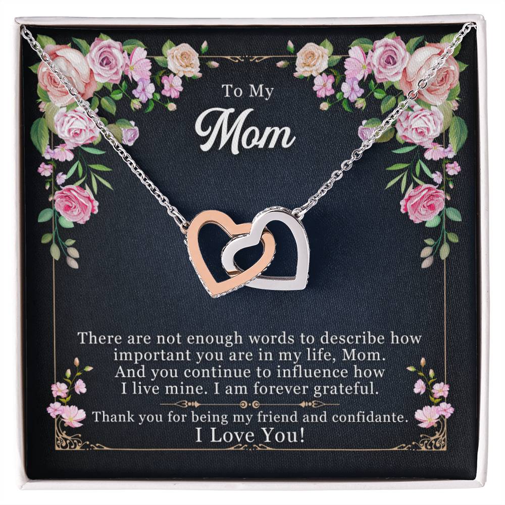 To My Mom  "Thank You For Being My Friend"