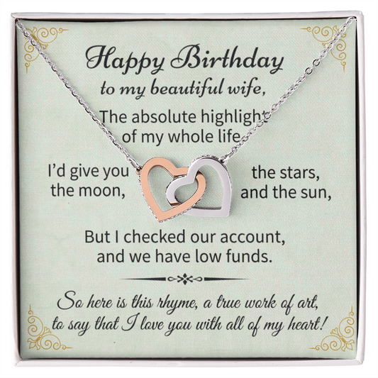 Happy Birthday "To My Beautiful Wife"