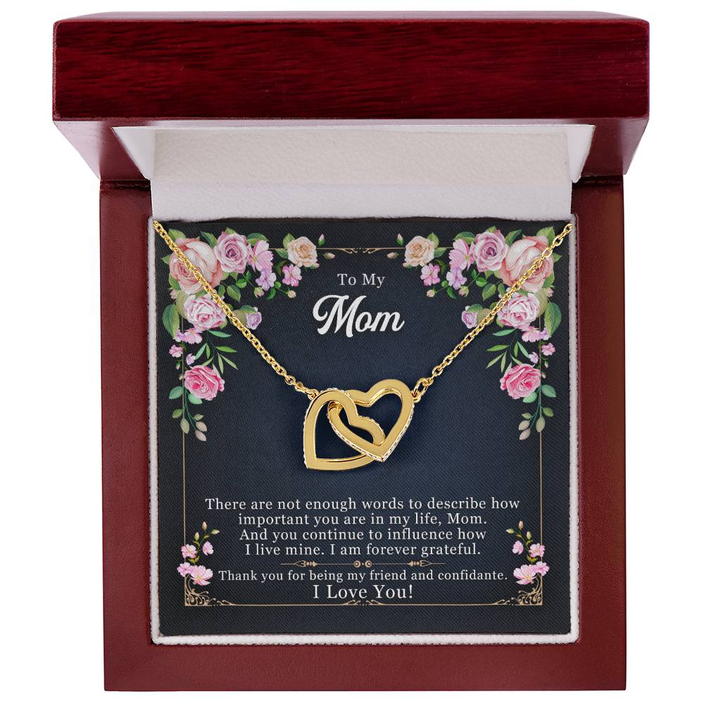 To My Mom  "Thank You For Being My Friend"