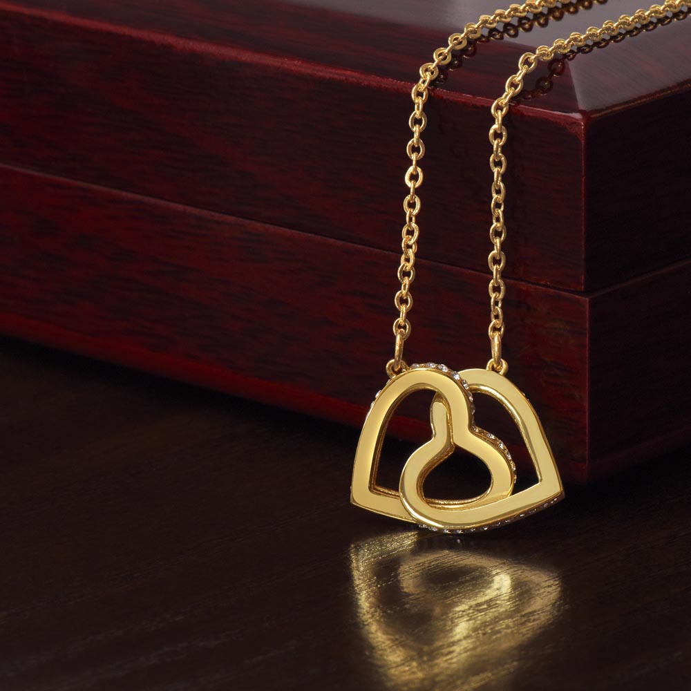 To Our Stepdaughter "Never Forget How Deeply We Love You" Necklace
