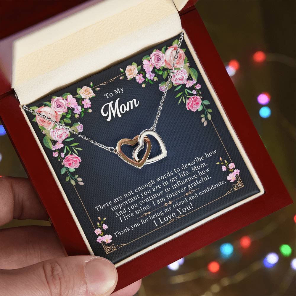 To My Mom  "Thank You For Being My Friend"