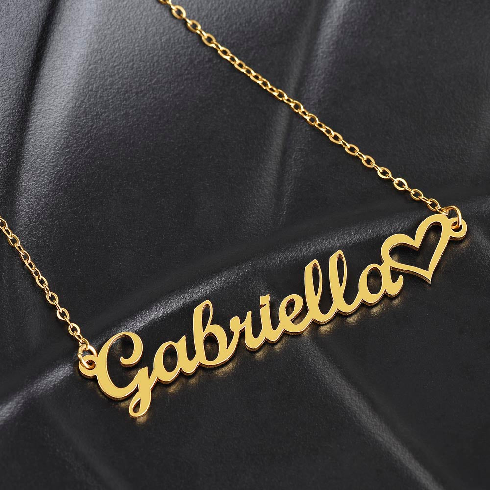 To My Daughter – Sweetest Gift Name Necklace