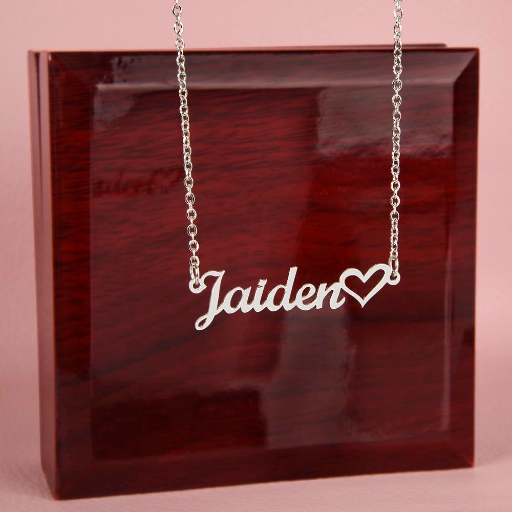 To My Daughter – Sweetest Gift Name Necklace